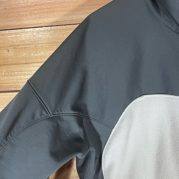 Nike Fleece & Soft Shell Jacket, Mens L, Grey / Blue - Picture 6 of 8